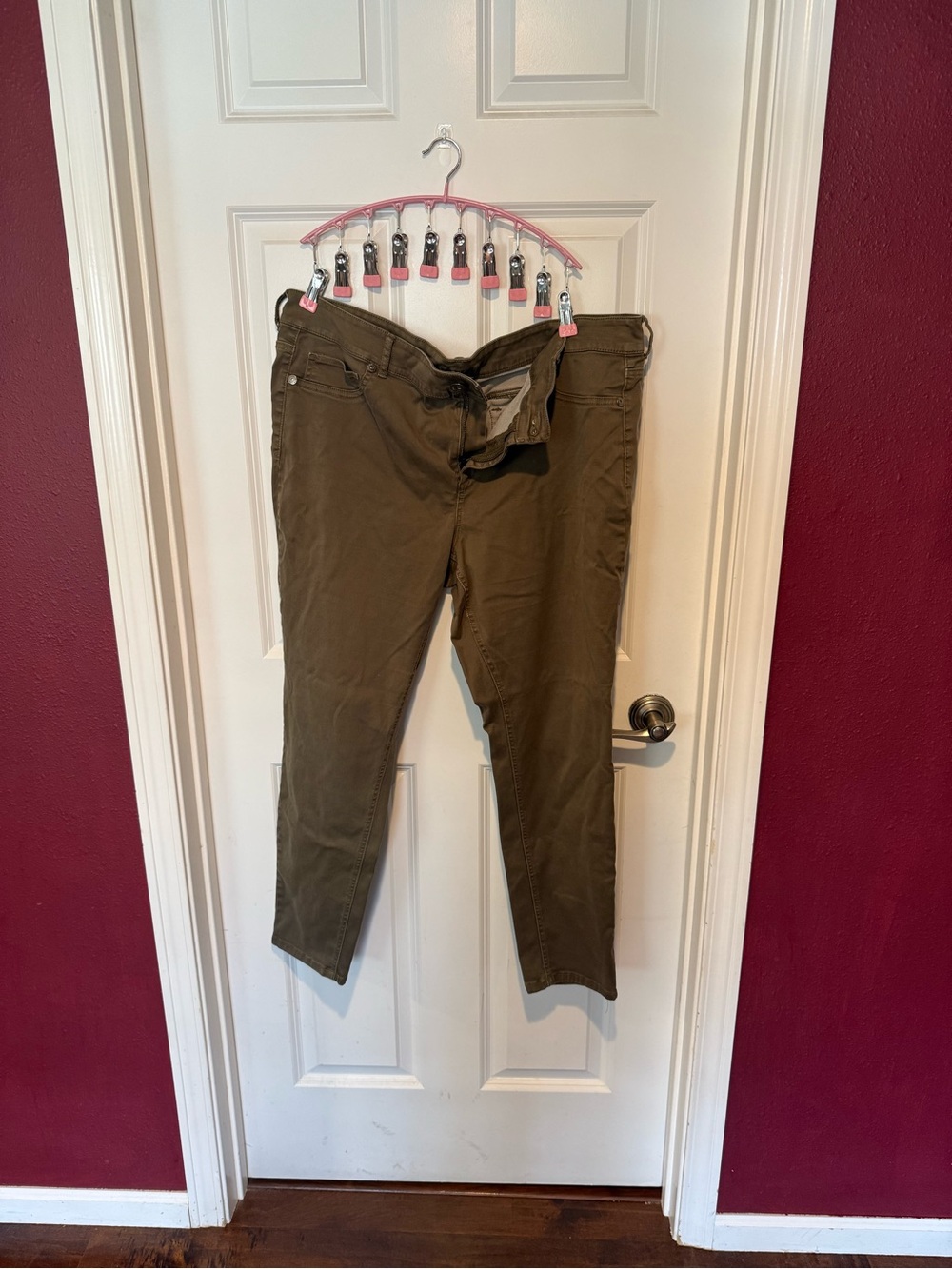 Maurices Olive Green Women’s Jeggings